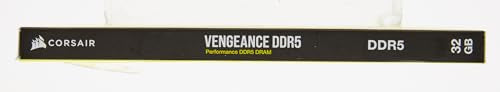 CORSAIR VENGEANCE DDR5 RAM 64GB (2x32GB) 6400MHz CL32-40-40-84 1.40V Intel XMP Desktop Computer Memory - Black (CMK64GX5M2B6400C32)