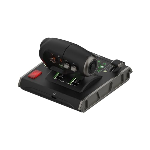 Sistema de control de vuelo universal VelocityOne de Turtle Beach: Xbox Series X y Xbox Series S, Xbox One y PC con Windows 10 y 11, con palanca de mando, cuadrante del acelerador, rueda de ajuste y controles del timón 