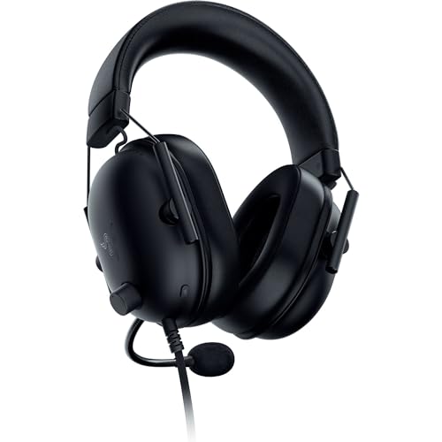 Razer BlackShark V2 X Gaming Headset: 7.1 Surround Sound - 50mm Drivers - Memory Foam Cushion - For PC, PS4, PS5, Switch - 3.5mm Audio Jack - Black