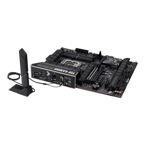 ASUS TUF Gaming Z790-Plus WiFi LGA 1700(Intel 14th,12th &13th Gen) ATX Gaming Motherboard(PCIe 5.0,DDR5,4xM.2 Slots,16+1 DrMOS,WiFi 6,2.5Gb LAN,Front USB 3.2 Gen 2 Type-C,Thunderbolt 4(USB4),Aura RGB)