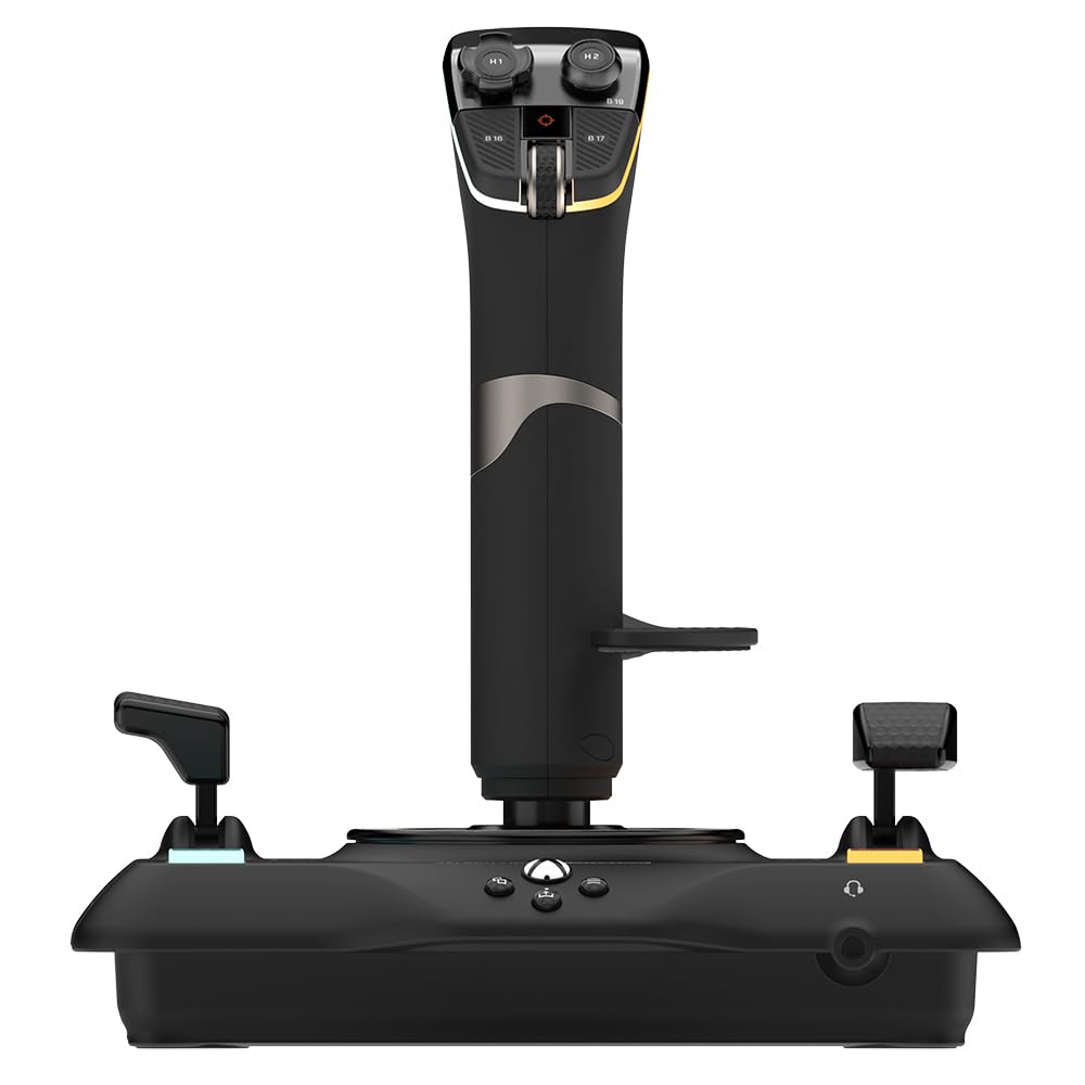 Turtle Beach VelocityOne Flight Universal Control System - Xbox Series X & Xbox Series S, Xbox One & Windows 10 & 11 PCs with Yoke Handle, Throttle Quadrant, Trim Wheel & Rudder Controls