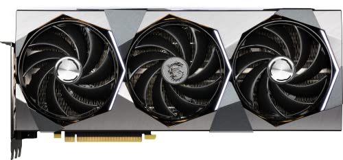 MSI GeForce RTX 4070 Ventus 2X E1 12G OC Gaming Graphics Card - 12GB GDDR6, 2490MHz, PCI Express Gen 4, 192 Bits, 3X DP v 1.4a, HDMI 2.1a (Supports 4K & 8K HDR)