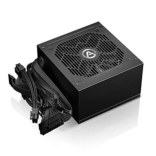 Fuente de alimentación AGT Series 1000W, certificación 80+ Gold, totalmente modular, ventilador FDB, tamaño compacto de 140 mm, garantía de 10 años, fuente de alimentación para juegos ATX 