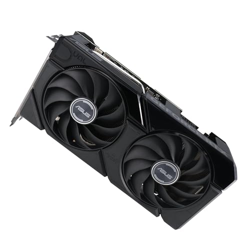 ASUS Dual GeForce RTX 4070 EVO OC Edition 12GB GDDR6X Gaming Graphics Card (Nvidia GeForce RTX4070 DLSS 3, PCIe 4.0, 1x HDMI 2.1a, 3X DisplayPort 1.4a, DUAL-RTX4070-O12G-EVO, Black)