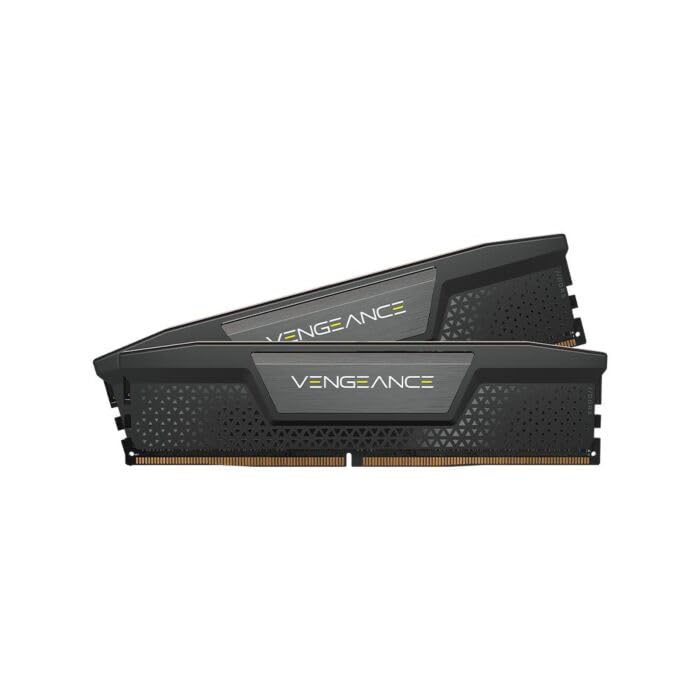 CORSAIR VENGEANCE DDR5 RAM 64GB (2x32GB) 6400MHz CL32-40-40-84 1.40V Intel XMP Desktop Computer Memory - Black (CMK64GX5M2B6400C32)