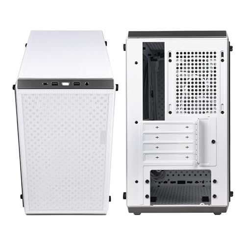 Cooler Master MasterBox Q300L Micro-ATX Tower with Magnetic Design Dust Filter, Transparent Acrylic Side Panel, Adjustable I/O & Fully Ventilated Airflow, Black (MCB-Q300L-KANN-S00)