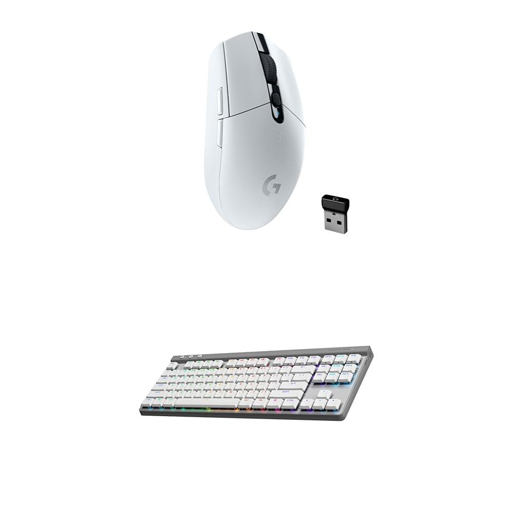 Ratón inalámbrico para juegos Logitech G305 LIGHTSPEED, sensor Hero 12K, 12 000 DPI, ligero, 6 botones programables, duración de batería de 250 h, memoria integrada, PC/Mac, color negro 