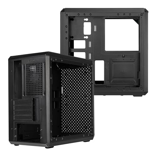 Cooler Master MasterBox Q300L Micro-ATX Tower with Magnetic Design Dust Filter, Transparent Acrylic Side Panel, Adjustable I/O & Fully Ventilated Airflow, Black (MCB-Q300L-KANN-S00)