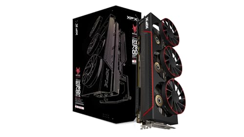 XFX Mercury AMD Radeon RX 7900 XTX Magnetic Air Gaming Graphics Card with 24GB GDDR6, RDNA3 RX-79XMAIRB9