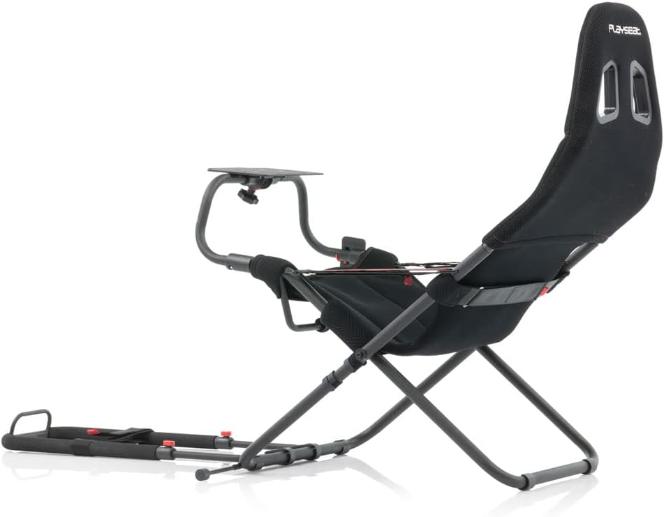 Playseat Challenge Racing Simulator Cockpit | Foldable & Adjustable | for High Performance Sim Racing | Compact & Flexible | Supports All Steering Wheels & Pedals | for PC and Console