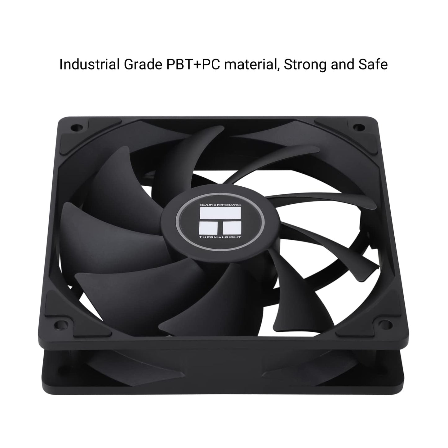 Thermalright TL-C12C-S X3 CPU Fan 120mm ARGB Case Cooler Fan, 4pin PWM Silent Computer with S-FDB Bearing Included, up to 1550RPM Cooling Fan（3 Quantities）