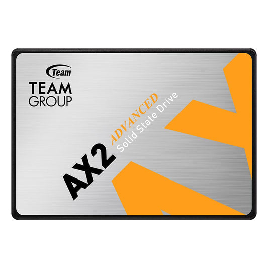 TEAMGROUP AX2 512GB 3D NAND TLC 2.5 Inch SATA III Internal Solid State Drive SSD (Read Speed up to 540 MB/s) Compatible with Laptop & PC Desktop T253A3512G0C101