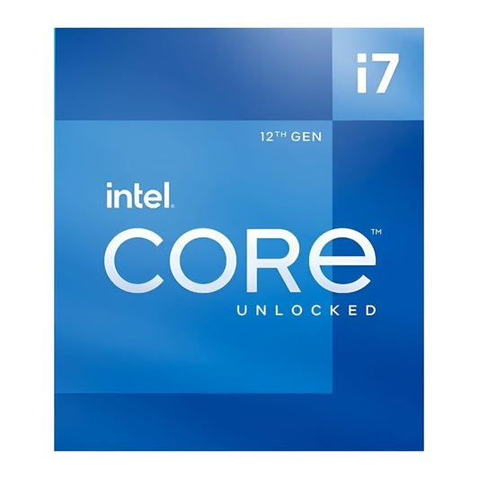 Procesador Intel Core i7-12700K para juegos de escritorio con gráficos integrados y 12 núcleos (8P+4E) de hasta 5,0 GHz, chipset LGA1700 serie 600 desbloqueado de 125 W 