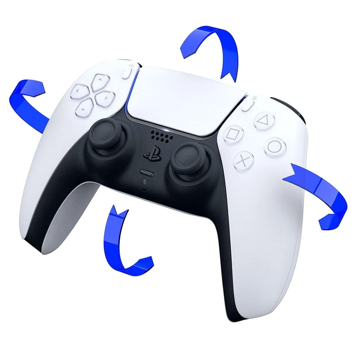 Playstation 5 DualSense Wireless Controller - White (Renewed)