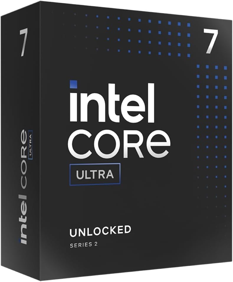 Procesador Intel Core Ultra 7 para computadoras de escritorio 265K: 20 núcleos (8 núcleos P + 12 núcleos E) hasta 5,5 GHz 