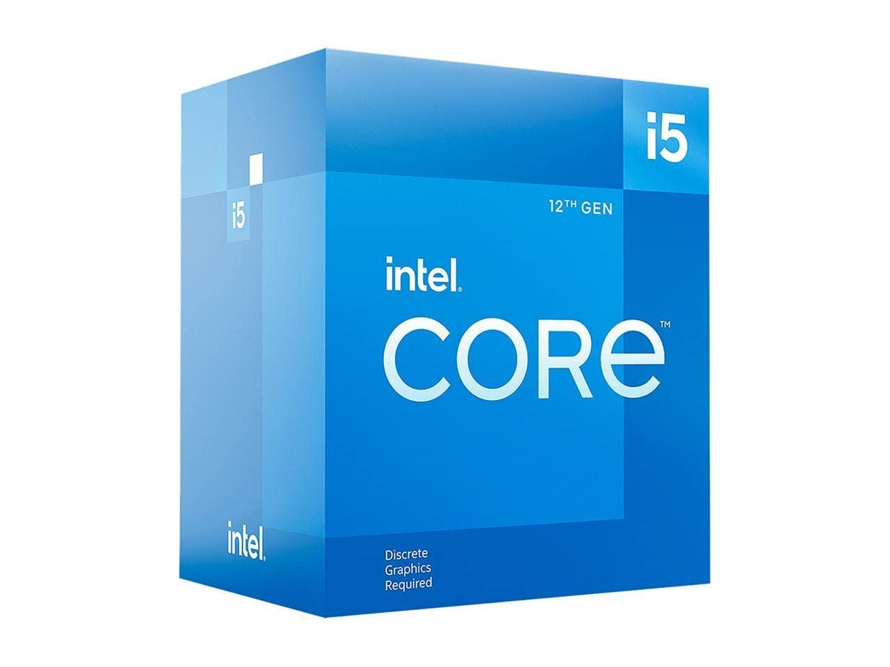 Procesador de escritorio Intel Core i5 Core 12400F, 18 M de caché, hasta 4,40 GHz 