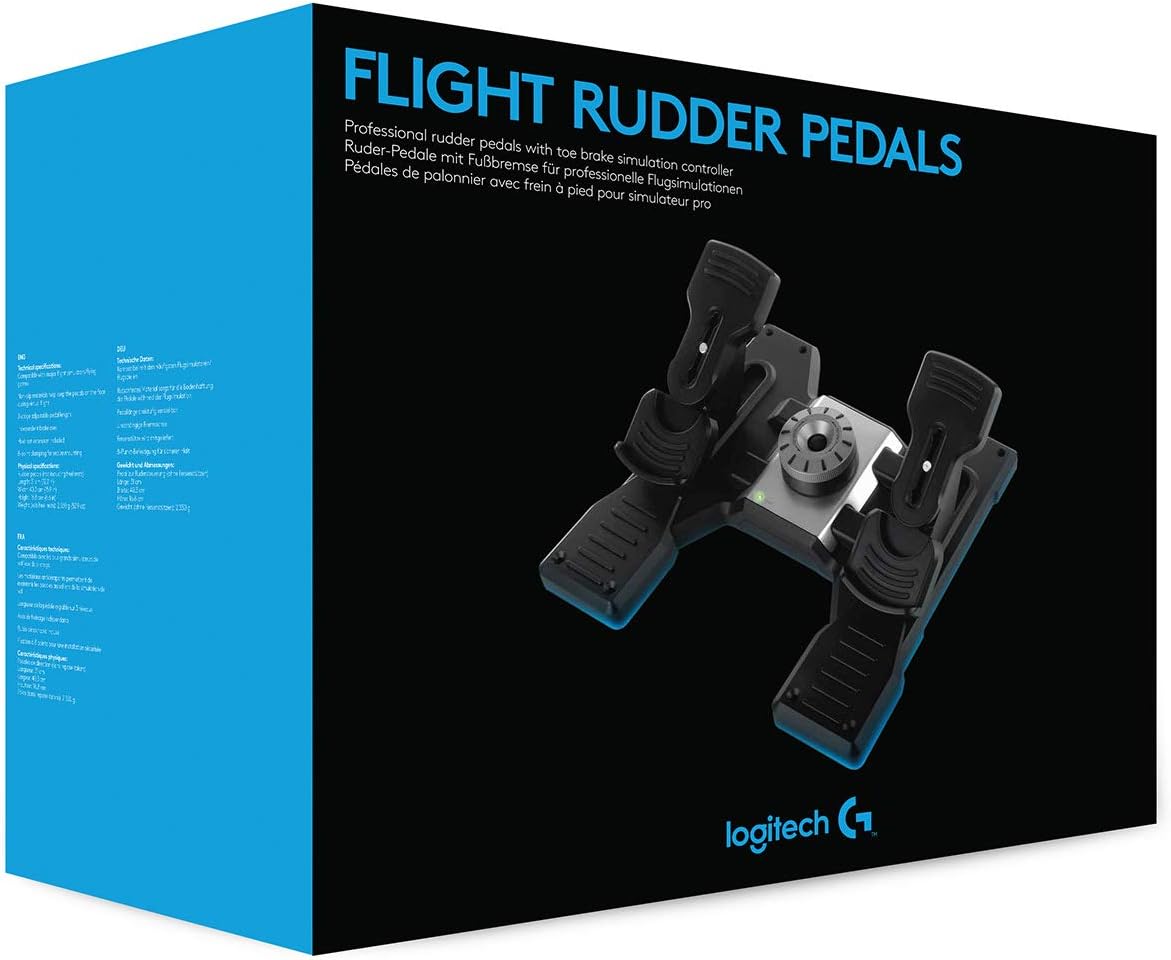 Logitech G Pro Flight Rudder Pedals