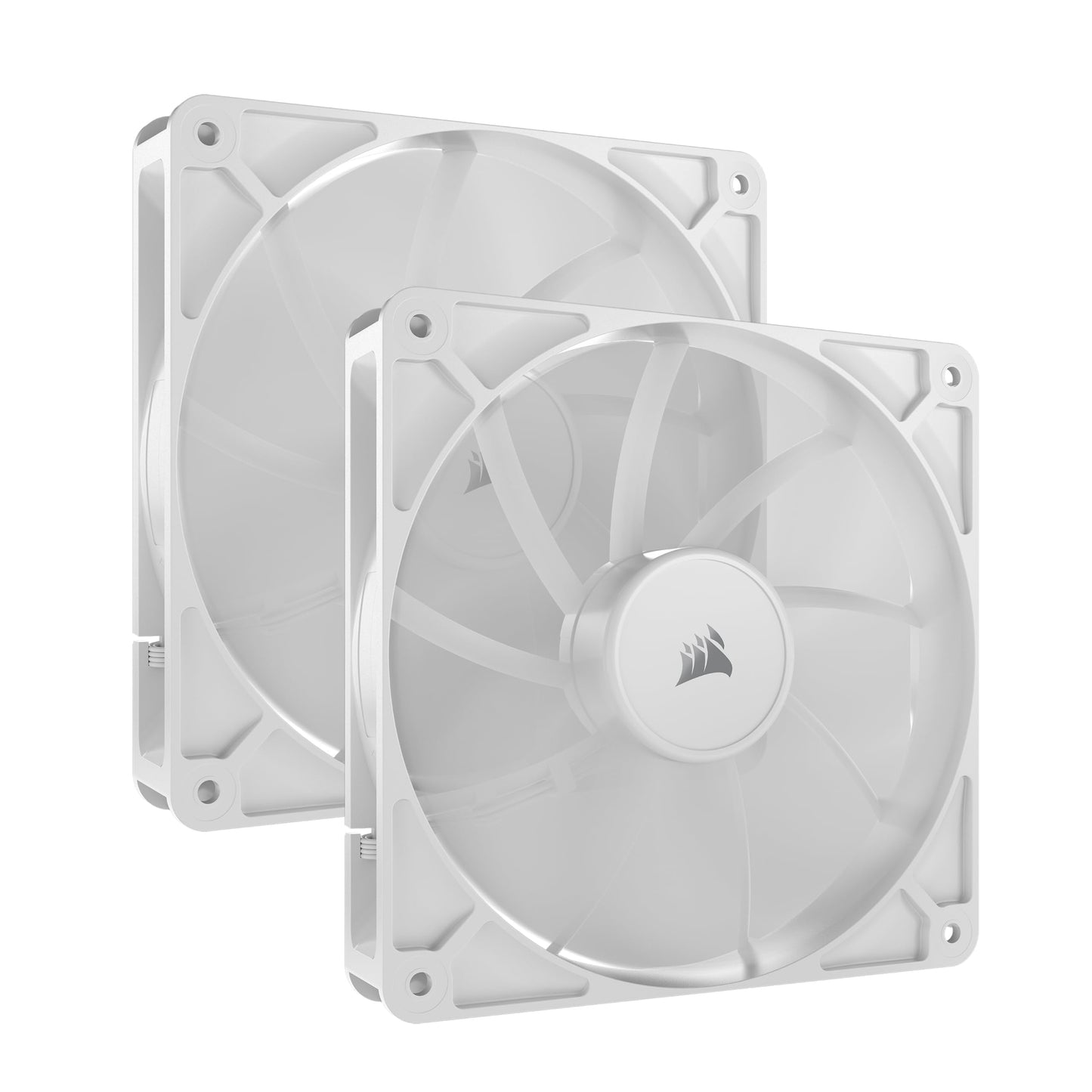 Ventiladores CORSAIR RS120 de 120 mm PWM – Conexión en cadena – Bajo nivel de ruido – Rodamiento de cúpula magnético – Paquete triple – Negro 