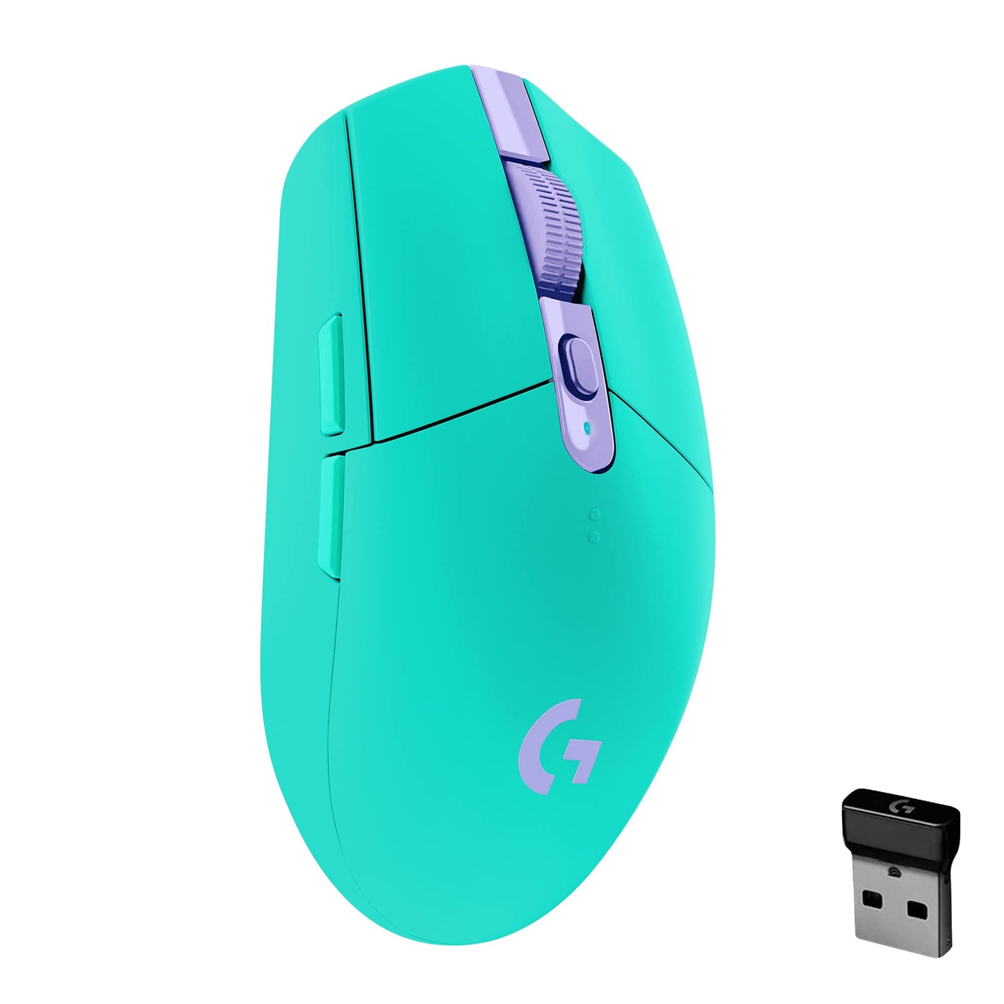 Ratón inalámbrico para juegos Logitech G305 LIGHTSPEED, sensor Hero 12K, 12 000 DPI, ligero, 6 botones programables, duración de batería de 250 h, memoria integrada, PC/Mac, color negro 