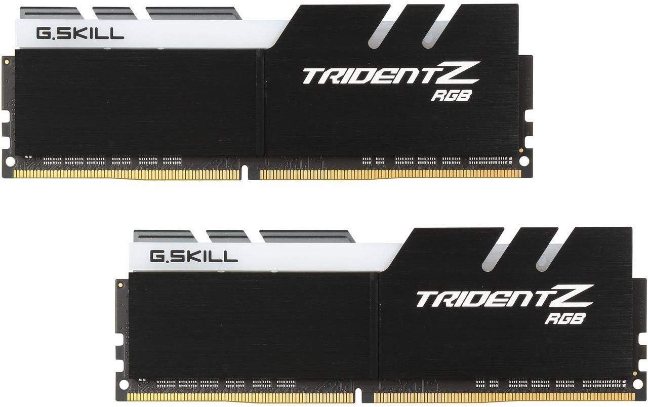 G.SKILL Trident Z RGB Series (Intel XMP) DDR4 RAM 64GB (2x32GB) 3600MT/s CL18-22-22-42 1.35V Desktop Computer Memory UDIMM (F4-3600C18D-64GTZR)