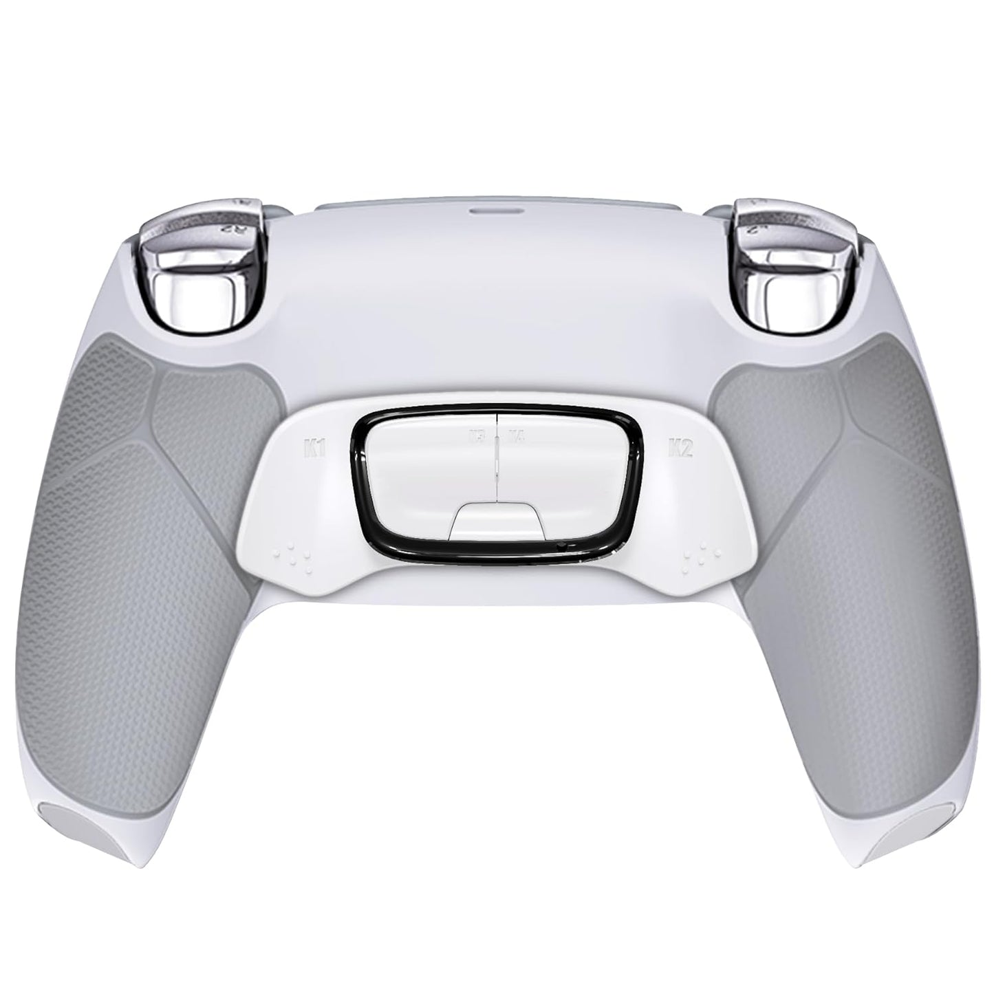 HEXGAMING ULTIMATE Wireless Controller Compatible with ps5, Modded FPS Gaming Controller with Paddles - 4 Remap Back Buttons - Hair Triggers - Interchangeable Thumbsticks - New Hope Gray