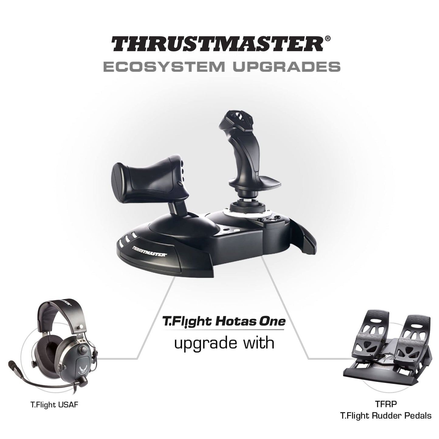 Kit completo THRUSTMASTER T-Flight (compatible con Xbox Serie X|S y PC) 