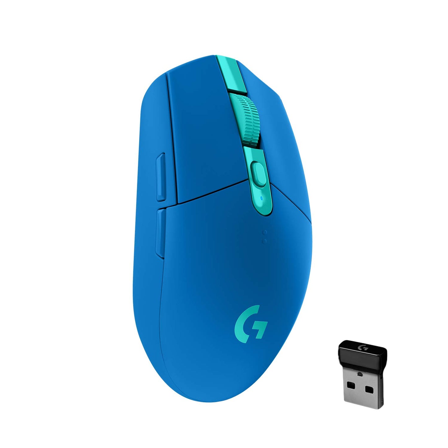 Ratón inalámbrico para juegos Logitech G305 LIGHTSPEED, sensor Hero 12K, 12 000 DPI, ligero, 6 botones programables, duración de batería de 250 h, memoria integrada, PC/Mac, color negro 