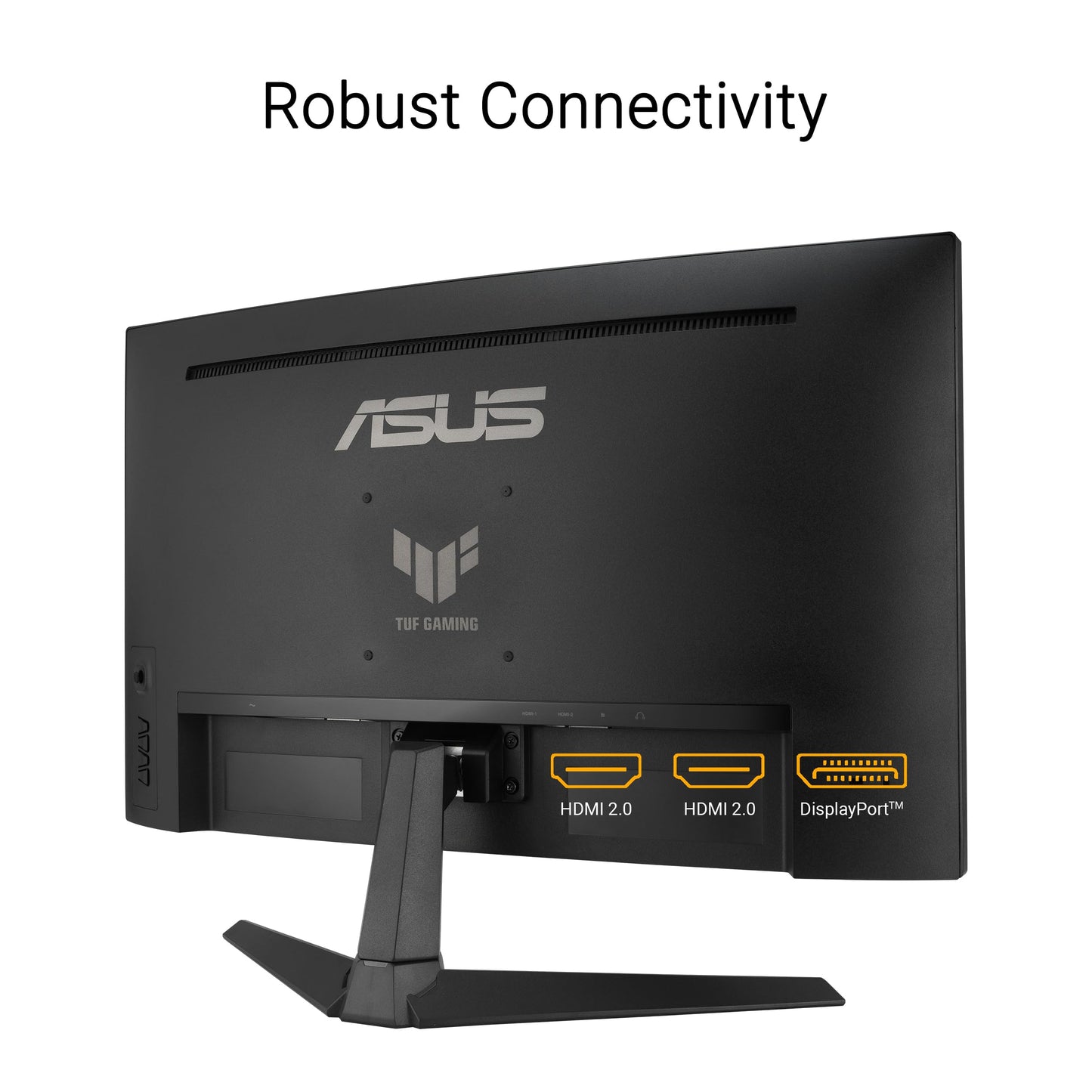 ASUS TUF Gaming 32" 1440P HDR Curved Monitor (VG32VQ1B) - QHD (2560 x 1440), 165Hz (Supports 144Hz), 1ms, Extreme Low Motion Blur, Speaker, FreeSync Premium, VESA Mountable, DisplayPort, HDMI,BLACK