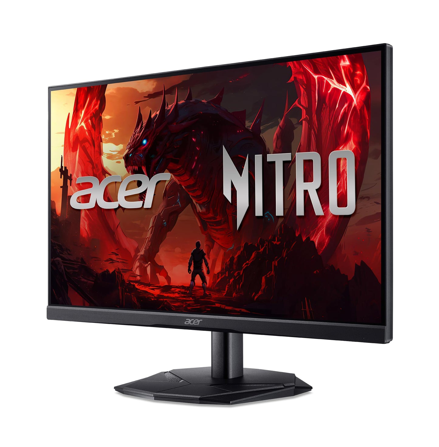 Monitor para juegos Acer Nitro 27" WQHD 2560 x 1440 IPS | AMD FreeSync | Frecuencia de actualización de hasta 180 Hz | Hasta 0,5 ms | DCI-P3 95 % | Compatibilidad con HDR 10 | 1 Display Port 1.2 y 2 HDMI 2.0 | KG271U N3bmiipx 