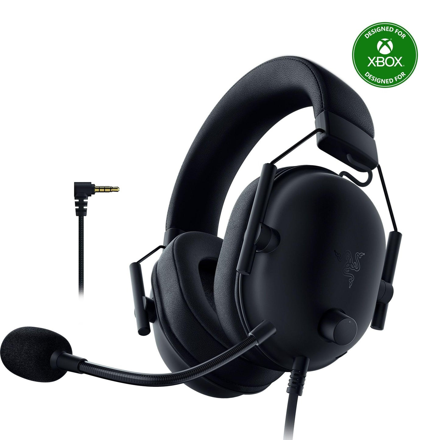 Auriculares para juegos Razer BlackShark V2 X: sonido envolvente 7.1, controladores de 50 mm, almohadilla de espuma viscoelástica, para PC, PS4, PS5, Switch, conector de audio de 3,5 mm, color negro 