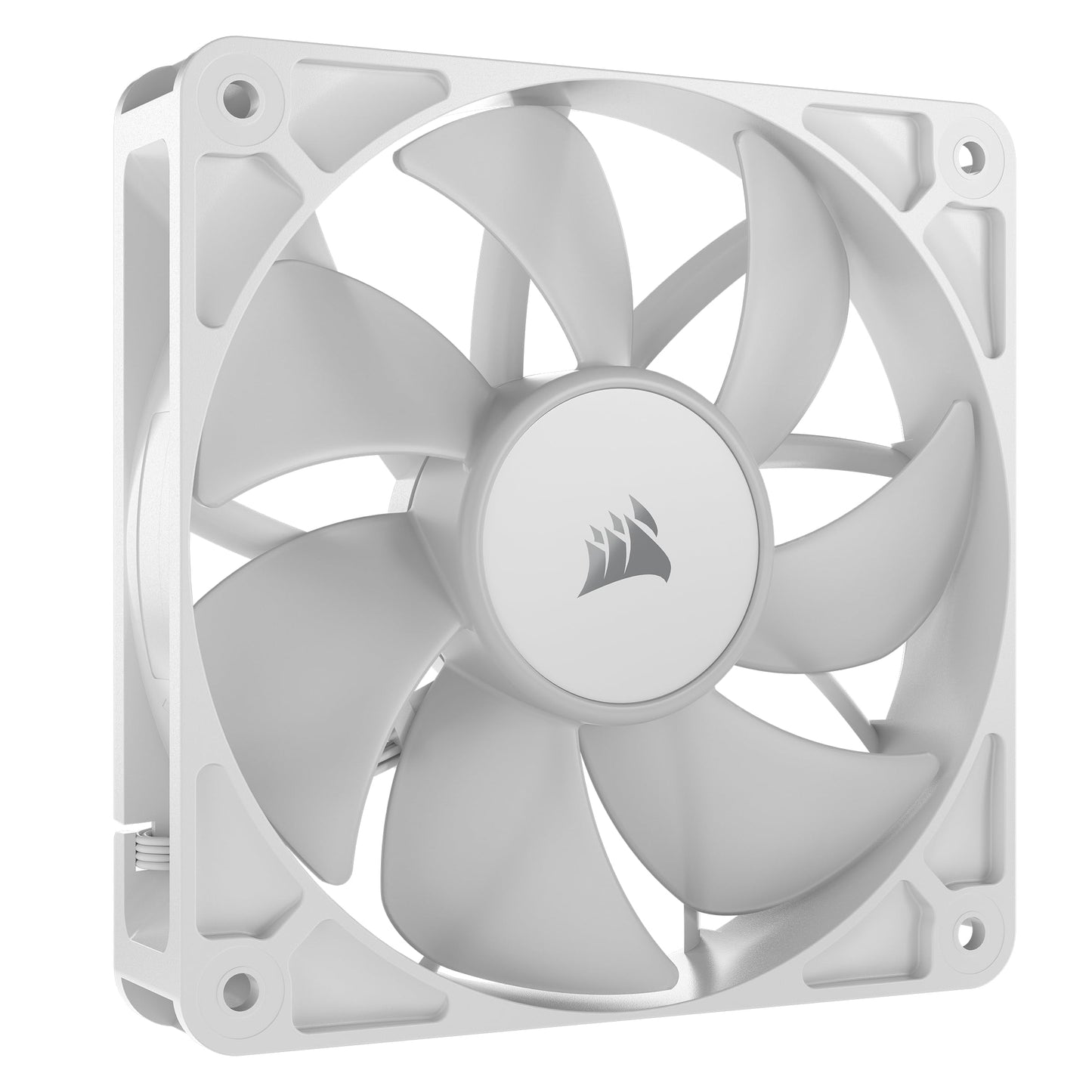 Ventiladores CORSAIR RS120 de 120 mm PWM – Conexión en cadena – Bajo nivel de ruido – Rodamiento de cúpula magnético – Paquete triple – Negro 