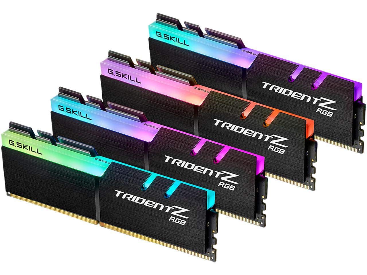 G.SKILL Trident Z RGB Series (Intel XMP) DDR4 RAM 64GB (2x32GB) 3600MT/s CL18-22-22-42 1.35V Desktop Computer Memory UDIMM (F4-3600C18D-64GTZR)