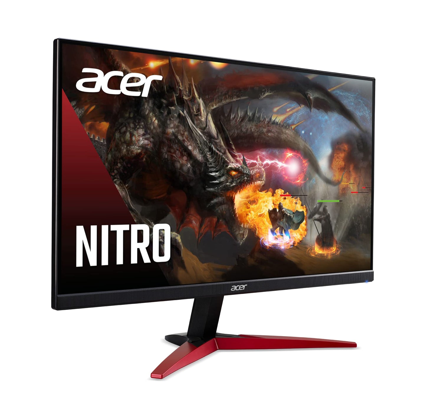 Monitor para juegos Acer Nitro 27" WQHD 2560 x 1440 IPS | AMD FreeSync | Frecuencia de actualización de hasta 180 Hz | Hasta 0,5 ms | DCI-P3 95 % | Compatibilidad con HDR 10 | 1 Display Port 1.2 y 2 HDMI 2.0 | KG271U N3bmiipx 