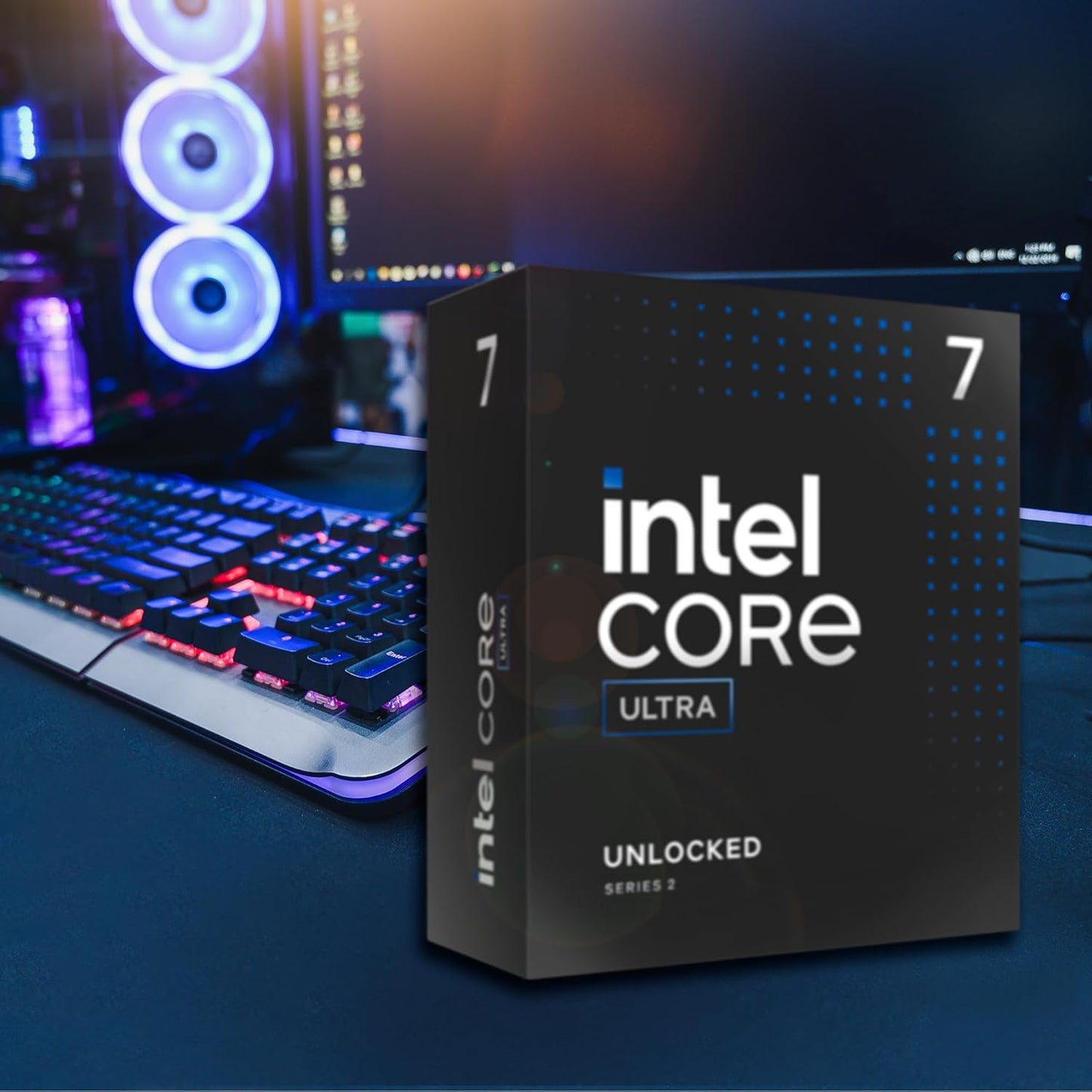 Procesador Intel Core Ultra 7 para computadoras de escritorio 265K: 20 núcleos (8 núcleos P + 12 núcleos E) hasta 5,5 GHz 