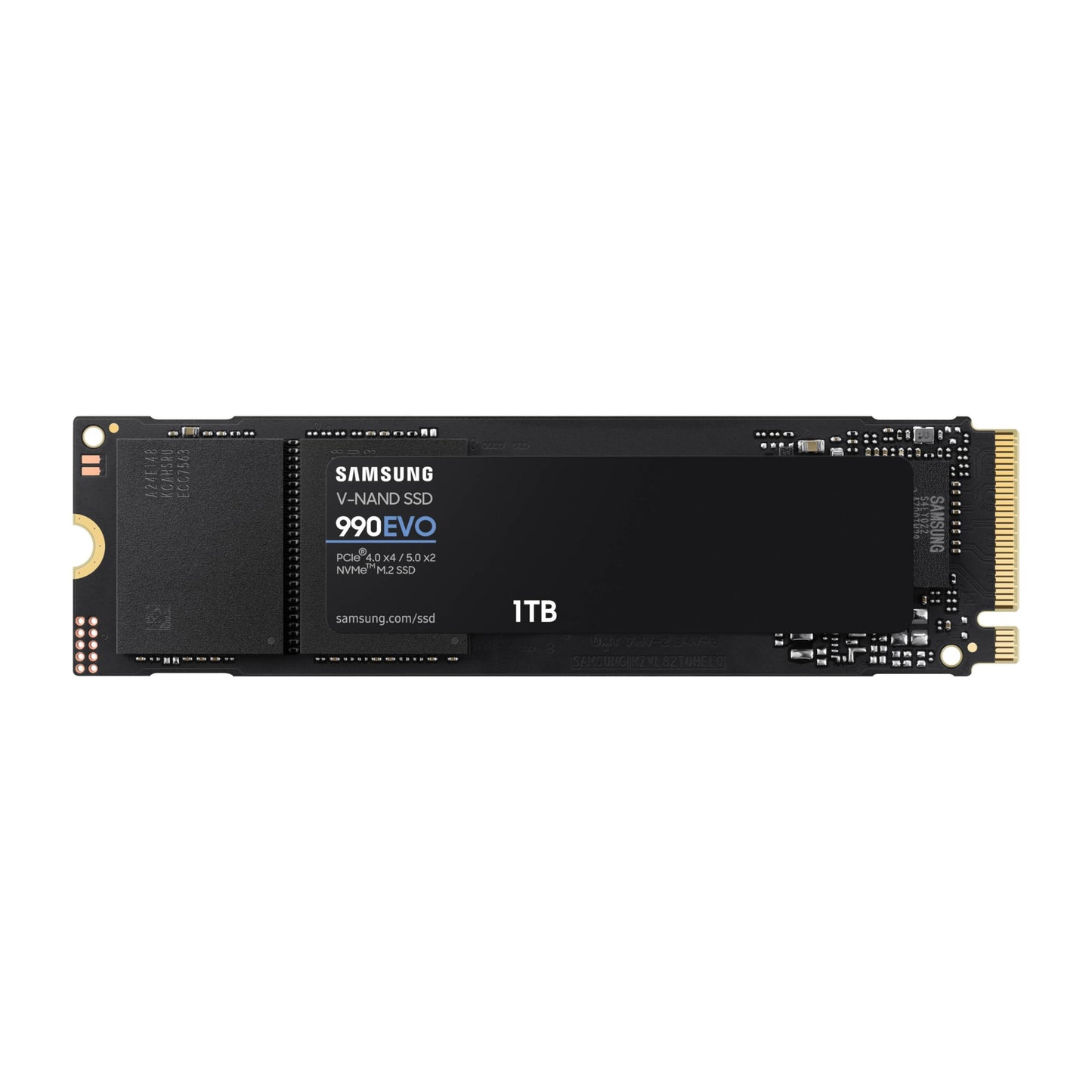 SAMSUNG 990 EVO Plus SSD 1TB, PCIe Gen 4x4, Gen 5x2 M.2 2280, Speeds Up-to 7,250 MB/s, Upgrade Storage for PC/Laptops, HMB Technology and Intelligent Turbowrite 2.0, (MZ-V9S1T0B/AM)