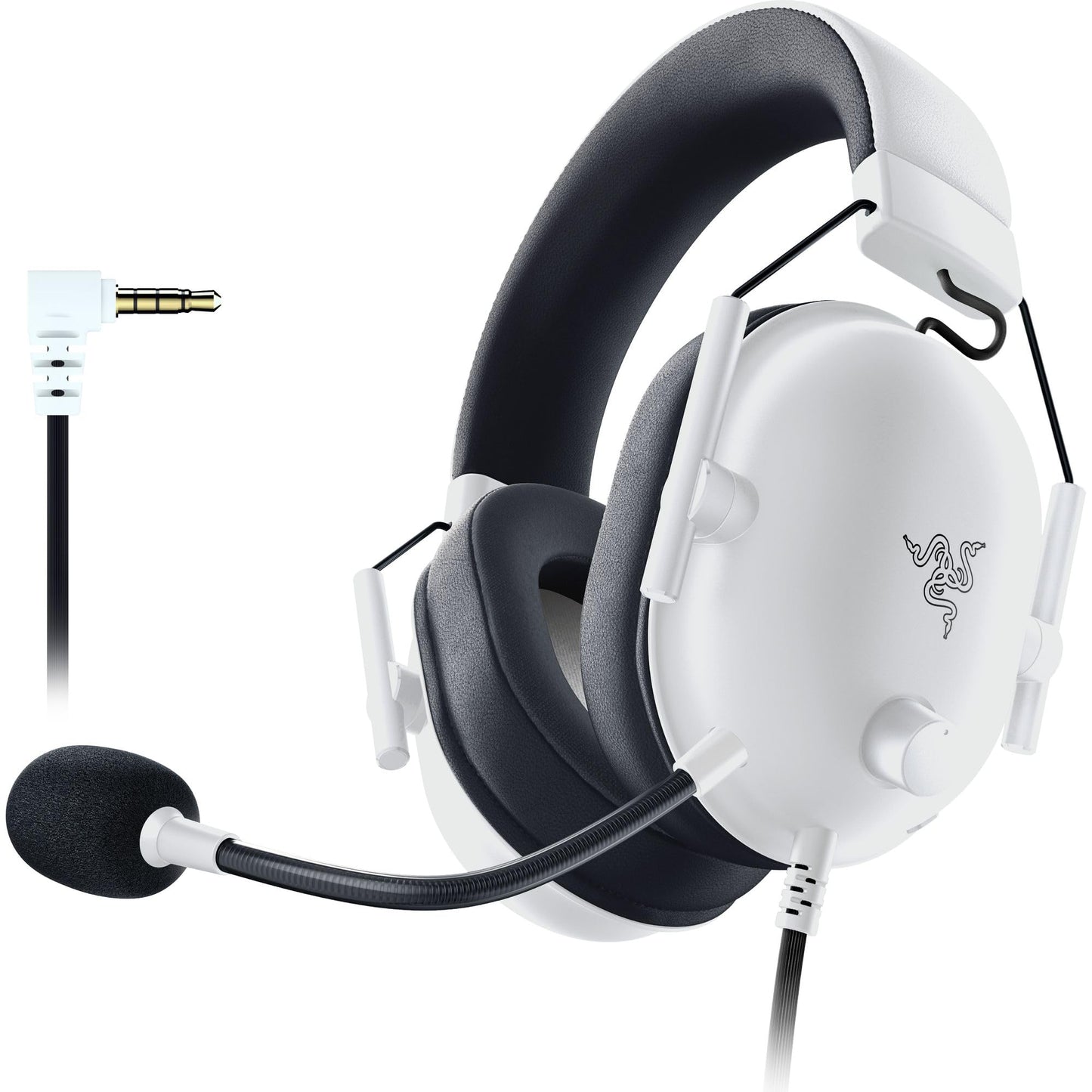 Auriculares para juegos Razer BlackShark V2 X: sonido envolvente 7.1, controladores de 50 mm, almohadilla de espuma viscoelástica, para PC, PS4, PS5, Switch, conector de audio de 3,5 mm, color negro 