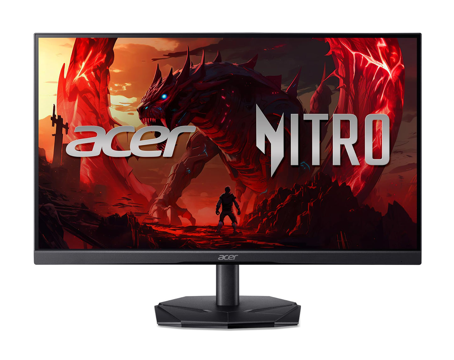 Monitor para juegos Acer Nitro 27" WQHD 2560 x 1440 IPS | AMD FreeSync | Frecuencia de actualización de hasta 180 Hz | Hasta 0,5 ms | DCI-P3 95 % | Compatibilidad con HDR 10 | 1 Display Port 1.2 y 2 HDMI 2.0 | KG271U N3bmiipx 