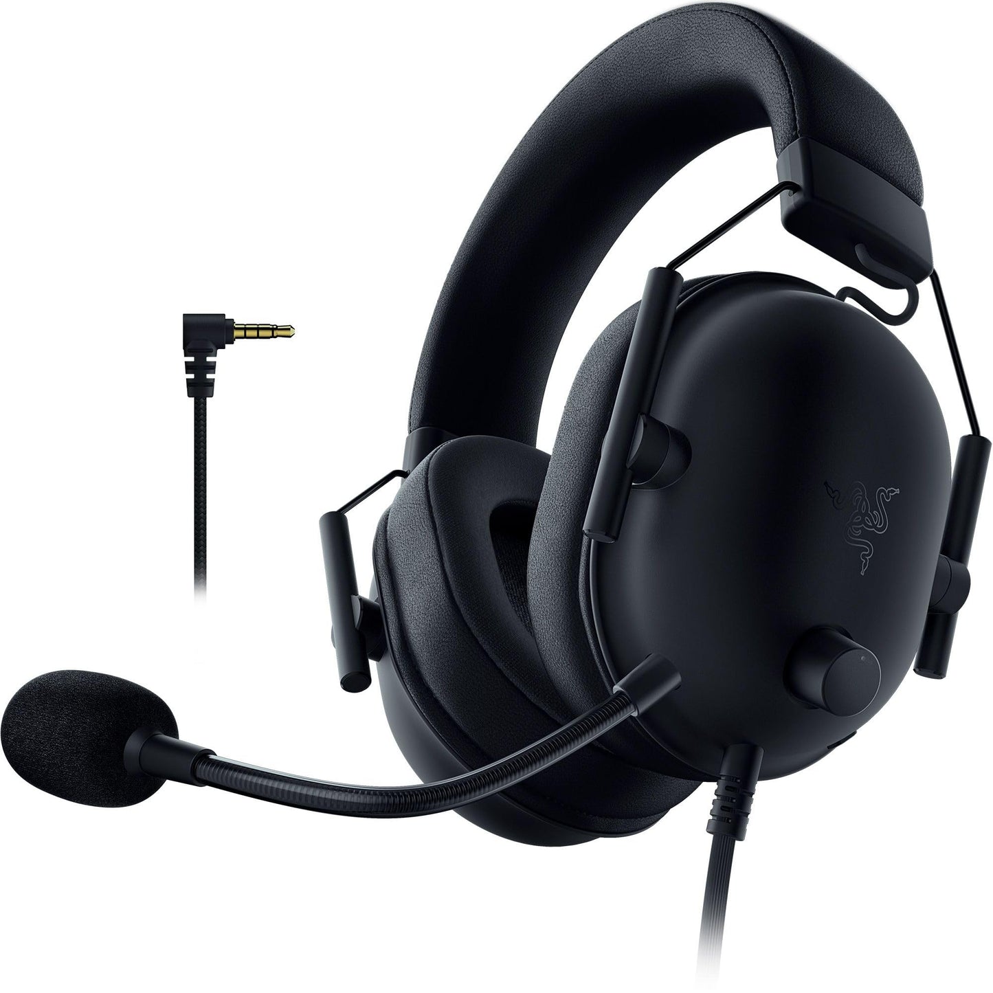 Auriculares para juegos Razer BlackShark V2 X: sonido envolvente 7.1, controladores de 50 mm, almohadilla de espuma viscoelástica, para PC, PS4, PS5, Switch, conector de audio de 3,5 mm, color negro 