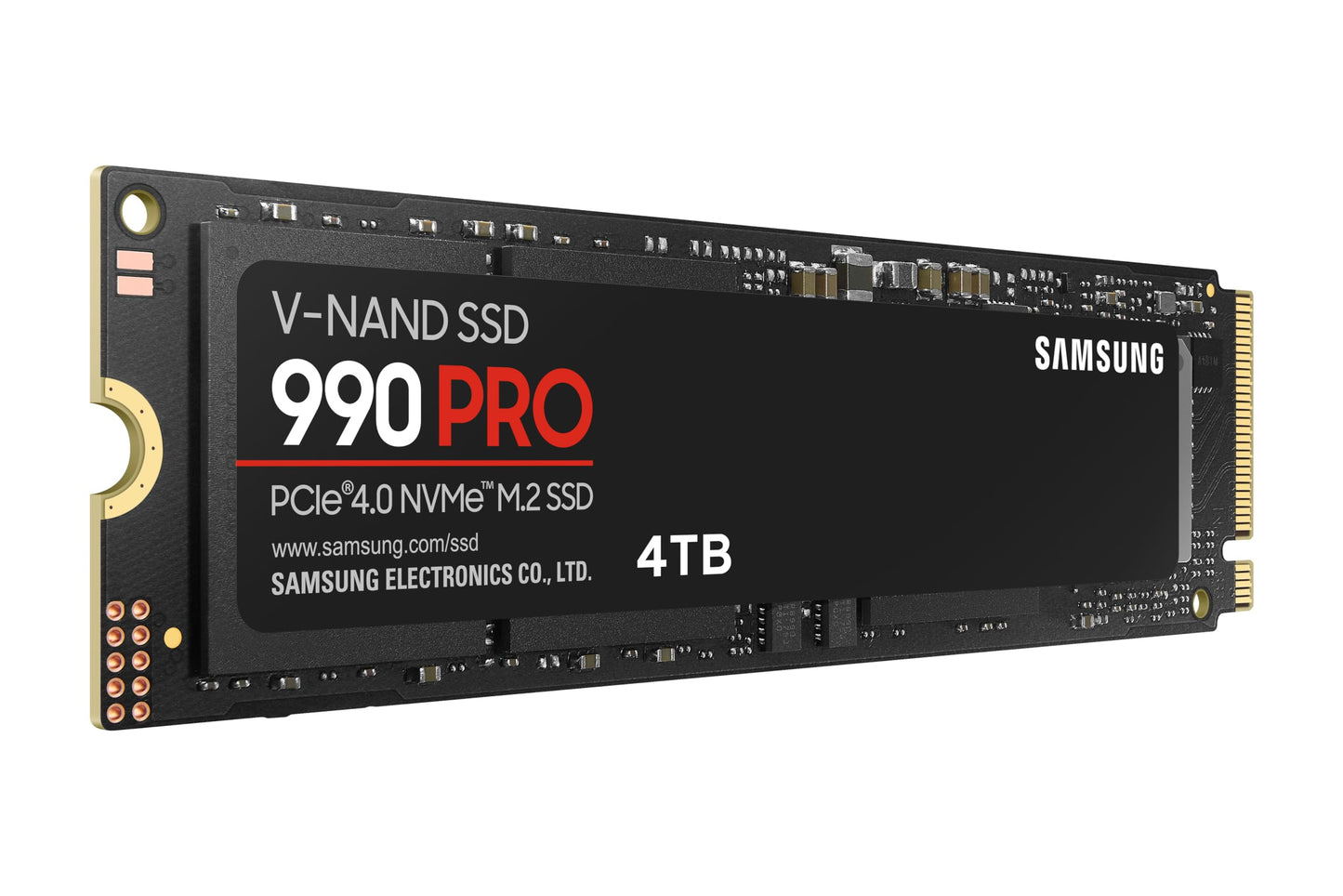 SAMSUNG 990 PRO SSD NVMe M.2 PCIe Gen4, M.2 2280 Internal Solid State Hard Drive, Seq. Read Speeds Up to 7,450 MB/s for High End Computing, Gaming, and Heavy Duty Workstations, MZ-V9P2T0B/AM