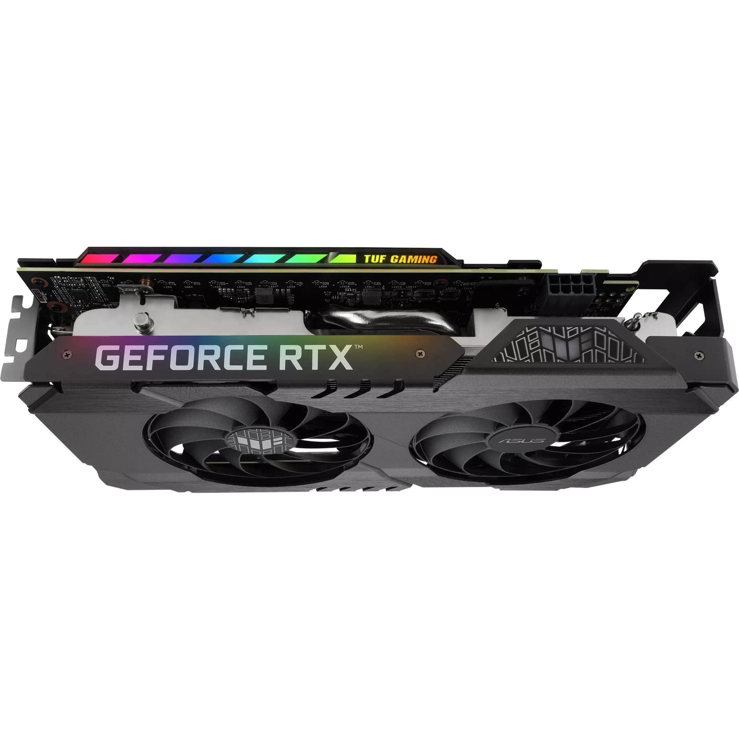 ASUS Dual NVIDIA GeForce RTX 3050 6GB OC Edition Gaming Graphics Card - PCIe 4.0, 6GB GDDR6 Memory, HDMI 2.1, DisplayPort 1.4a, 2-Slot Design, Axial-tech Fan Design, 0dB Technology, Steel Bracket