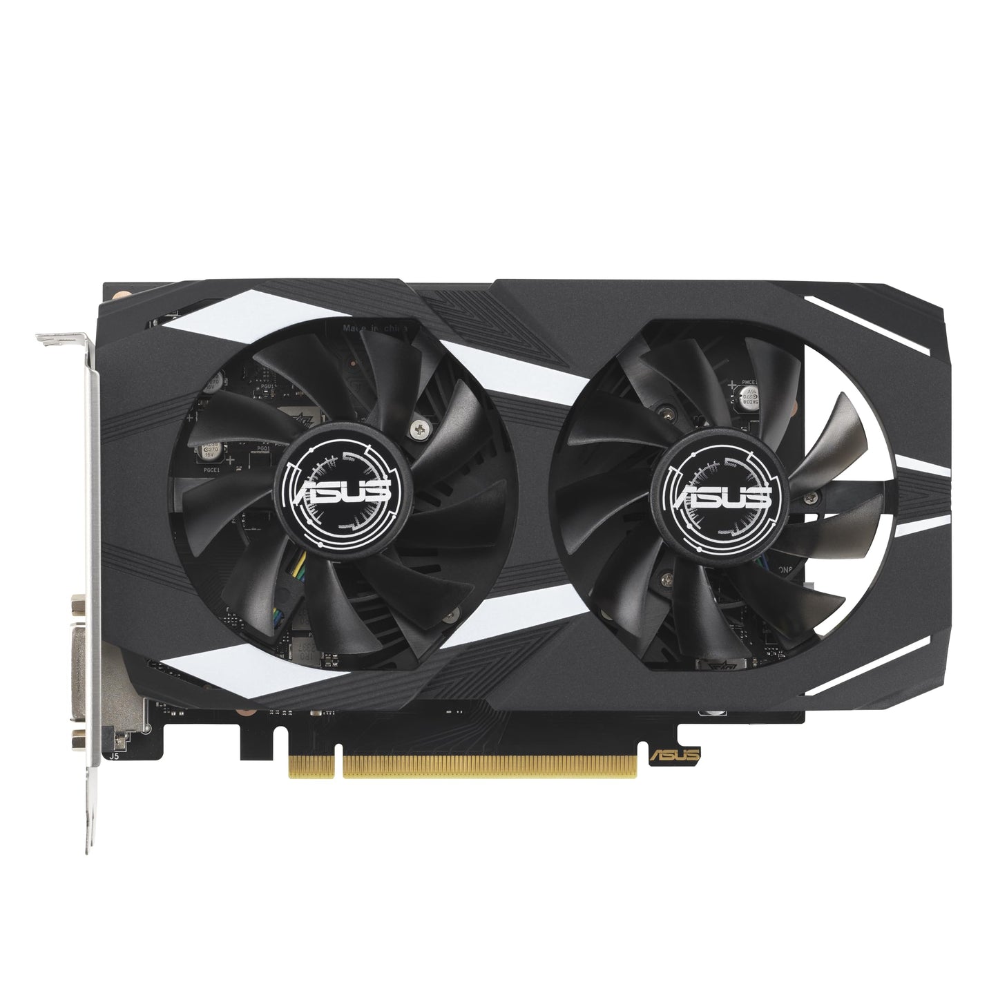 ASUS Dual NVIDIA GeForce RTX 3050 6GB OC Edition Gaming Graphics Card - PCIe 4.0, 6GB GDDR6 Memory, HDMI 2.1, DisplayPort 1.4a, 2-Slot Design, Axial-tech Fan Design, 0dB Technology, Steel Bracket