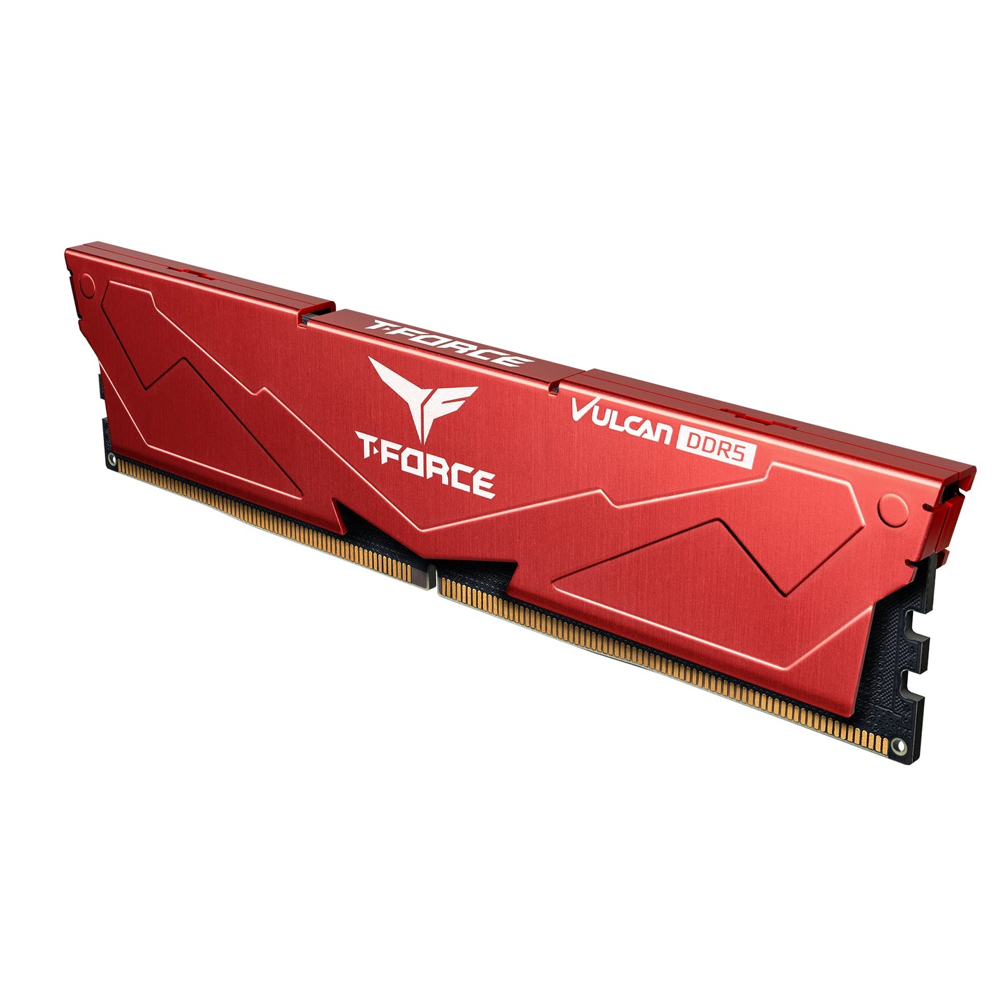 TEAMGROUP T-Force Vulcan DDR5 32GB (2x16GB) 6000MHz (PC5-48000) CL38 Desktop Memory Module Ram (Black) for Chipset 600 700 Series XMP 3.0 Ready - FLBD532G6000HC38ADC01