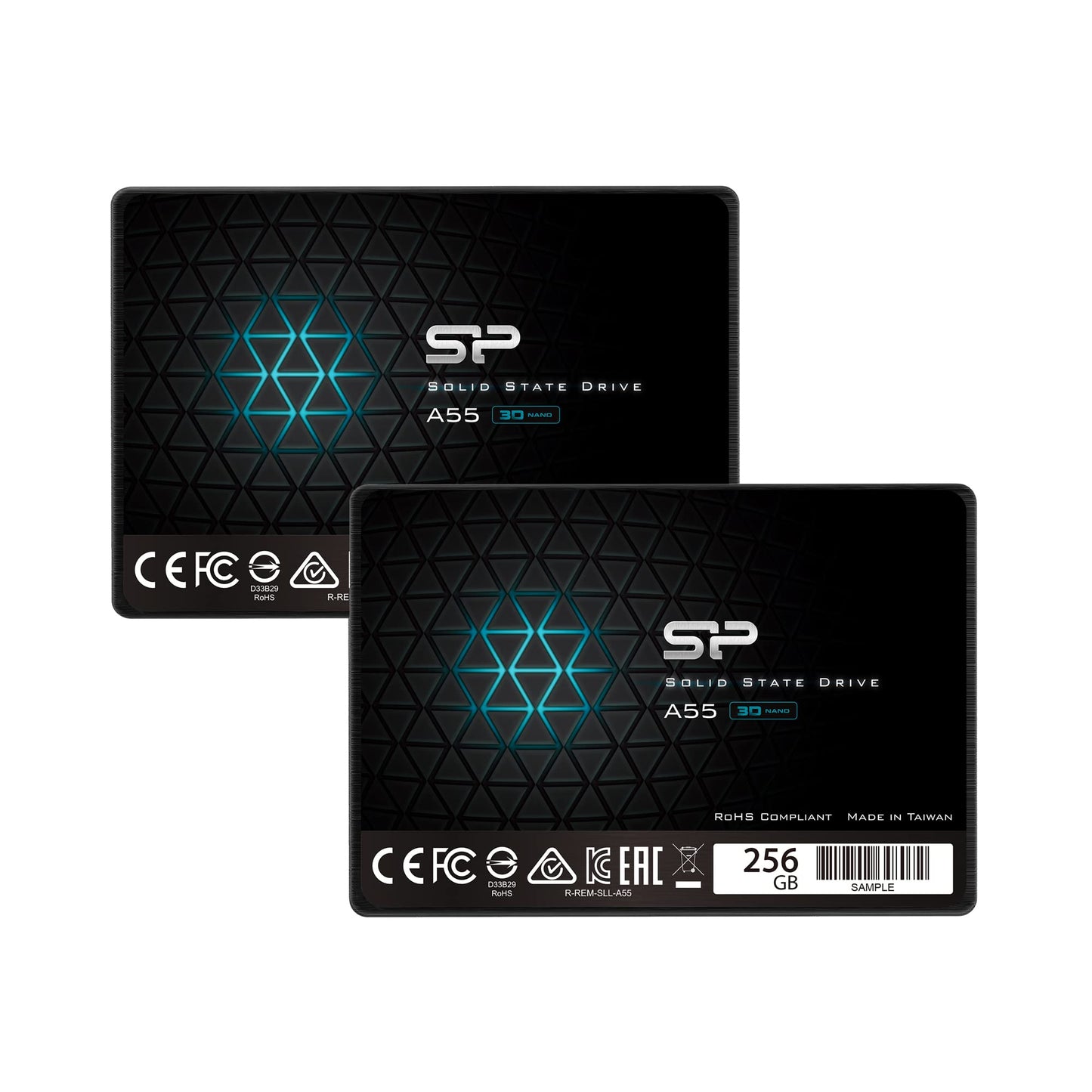 SP 512GB SSD 3D NAND A55 SLC Cache Performance Boost SATA III 2.5" 7mm (0.28") Internal Solid State Drive (SP512GBSS3A55S25)