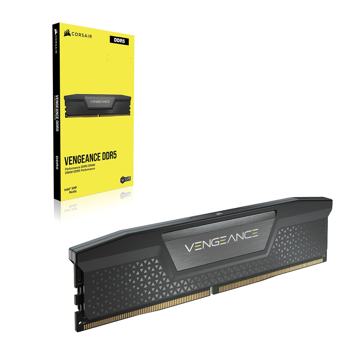 CORSAIR Vengeance DDR5 RAM 32GB (2x16GB) 6000MHz CL30-36-36-76 1.40V Intel XMP Desktop Computer Memory - Black (CMK32GX5M2B6000C30)