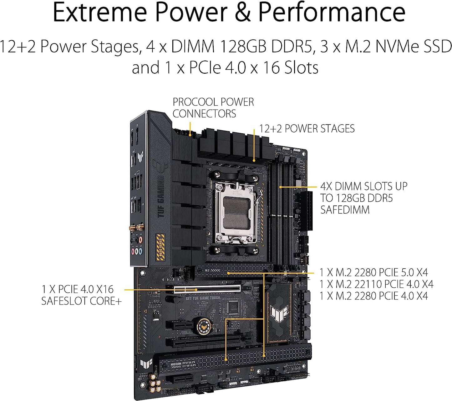 Procesador de escritorio desbloqueado Micro Center AMD Ryzen 7 9700X de 8 núcleos y 16 subprocesos con placa base para juegos MAG B650 Tomahawk WiFi AM5 DDR5 