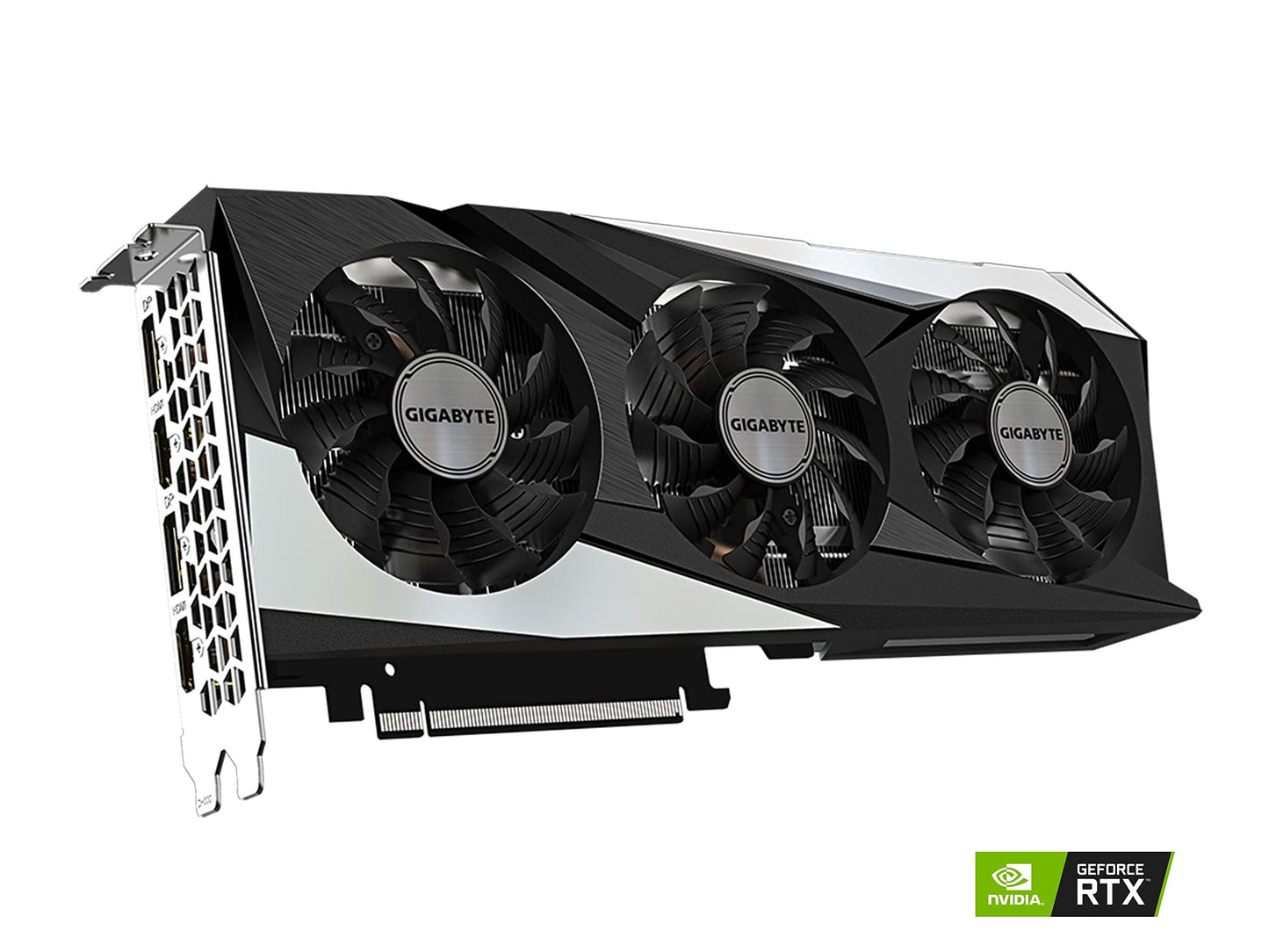 Tarjeta gráfica GIGABYTE GeForce RTX 3060 Gaming OC 12G (REV2.0), 3 ventiladores WINDFORCE, 12 GB de GDDR6 de 192 bits, tarjeta de video GV-N3060GAMING OC-12GD 