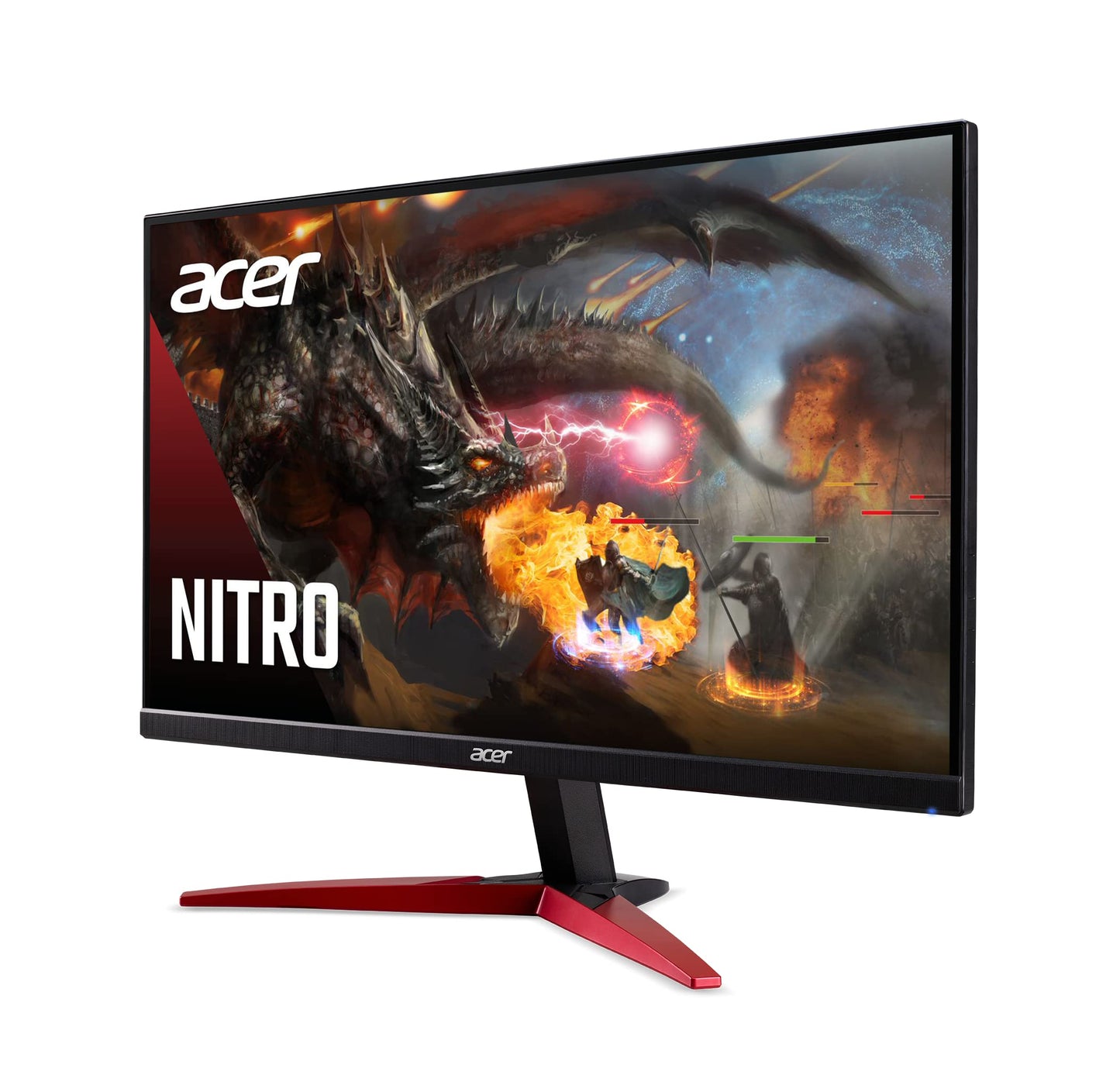 Monitor para juegos Acer Nitro 27" WQHD 2560 x 1440 IPS | AMD FreeSync | Frecuencia de actualización de hasta 180 Hz | Hasta 0,5 ms | DCI-P3 95 % | Compatibilidad con HDR 10 | 1 Display Port 1.2 y 2 HDMI 2.0 | KG271U N3bmiipx 