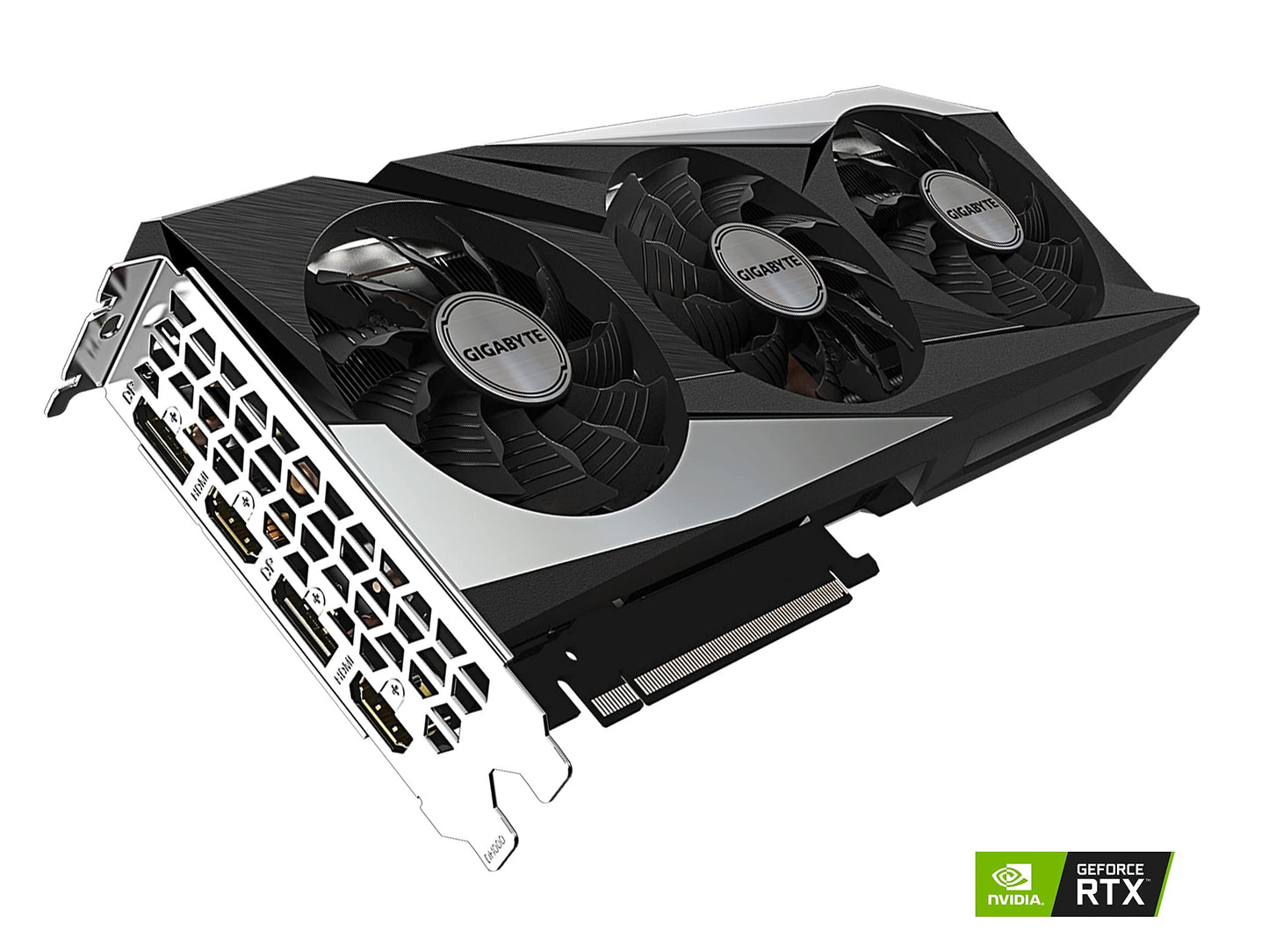 Tarjeta gráfica GIGABYTE GeForce RTX 3060 Gaming OC 12G (REV2.0), 3 ventiladores WINDFORCE, 12 GB de GDDR6 de 192 bits, tarjeta de video GV-N3060GAMING OC-12GD 