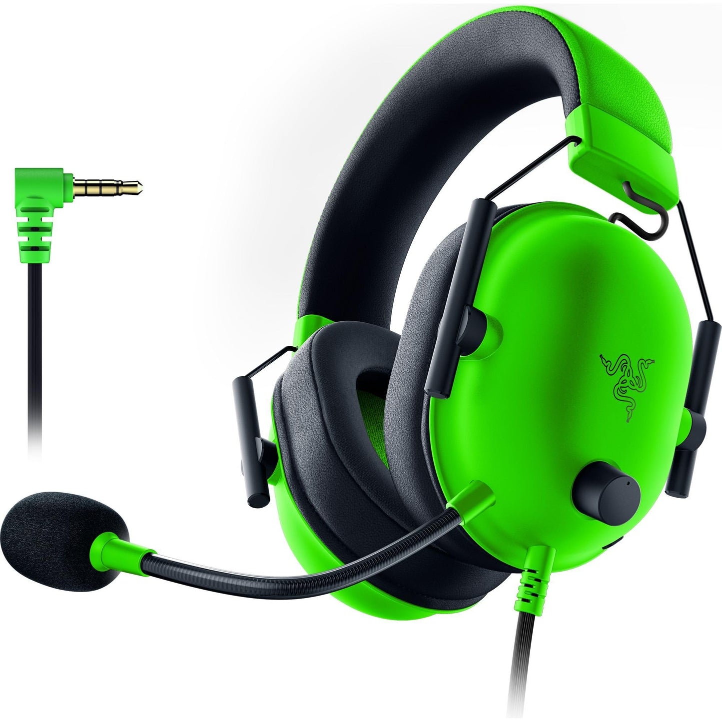 Auriculares para juegos Razer BlackShark V2 X: sonido envolvente 7.1, controladores de 50 mm, almohadilla de espuma viscoelástica, para PC, PS4, PS5, Switch, conector de audio de 3,5 mm, color negro 