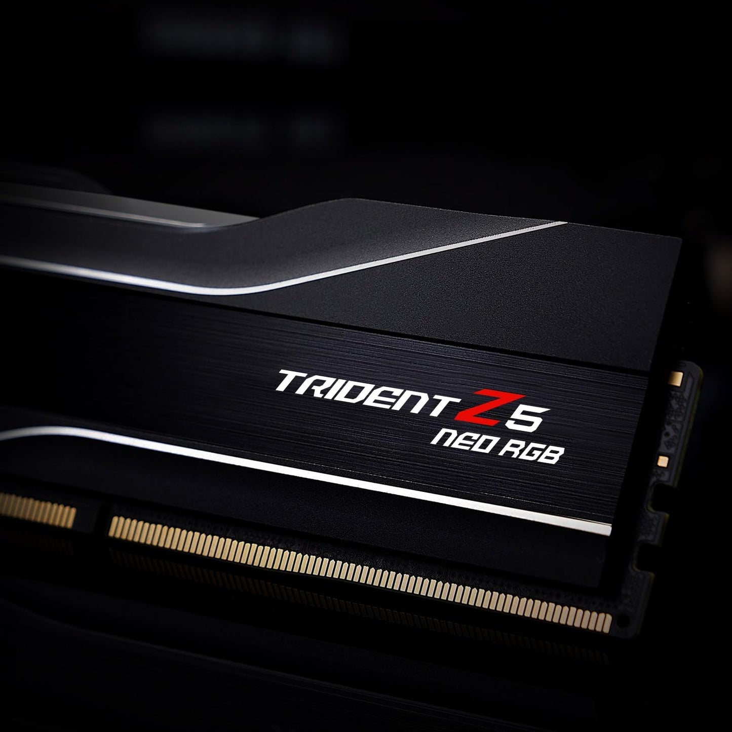 G.SKILL Trident Z5 Neo RGB Series (AMD Expo) DDR5 RAM 32GB (2x16GB) 6000MT/s CL30-38-38-96 1.35V Desktop Computer Memory UDIMM - Matte Black (F5-6000J3038F16GX2-TZ5NR)